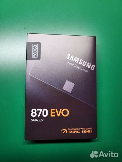 Новый SSD samsung 870 EVO 500GB