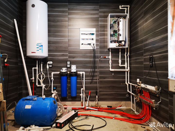 Монтаж системы отопления