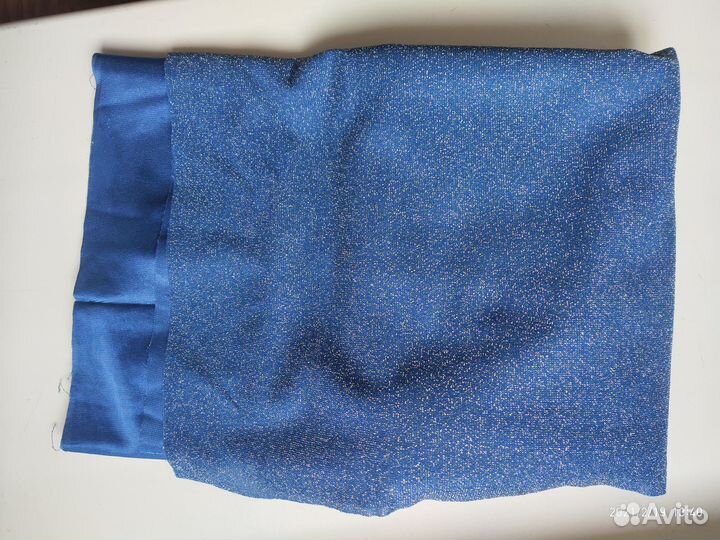 Отрез ткани с люрексом