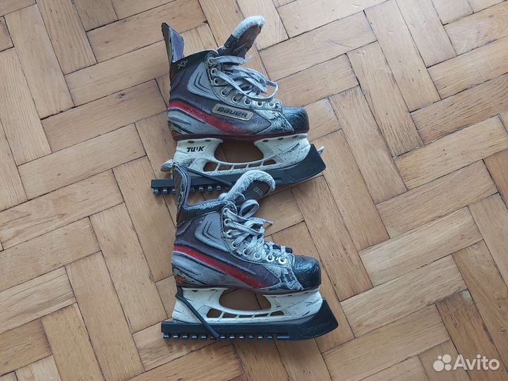 Коньки хоккейные детские 33,5 размер bauer