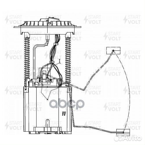 Модуль топливного насоса для а/м Mercedes-Benz ML