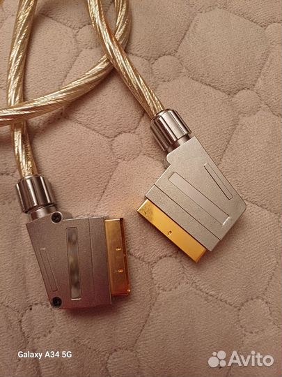 Аудио-видео кабель scart to scart Thomson