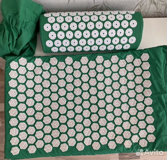 Коврик с подушкой игольчатый массажный Кузнецова