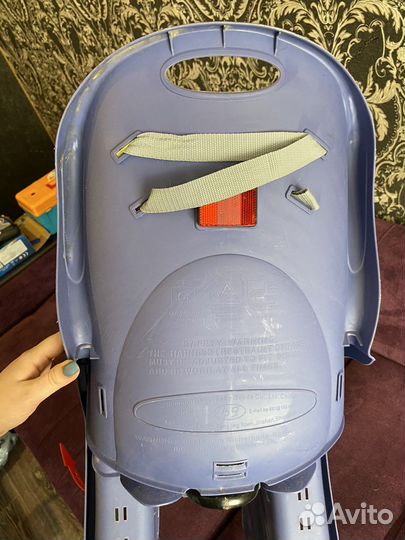 Детское велокресло заднее