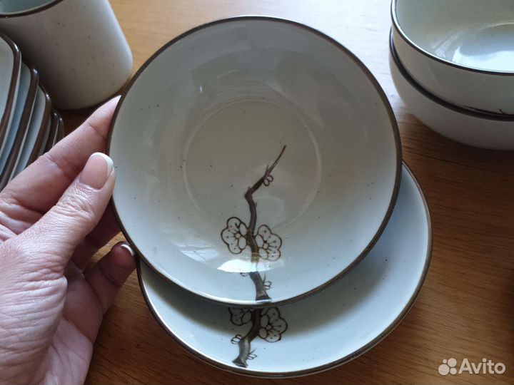 Сервиз в восточном японском стиле