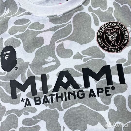 Футболка Bape x inter miami