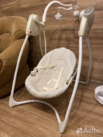 Детские электронные качели