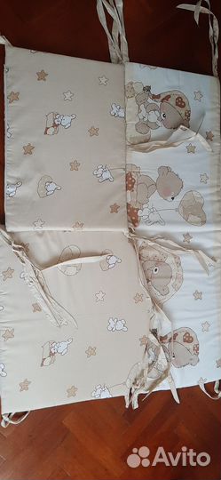 Бортики для кроватки в наборе