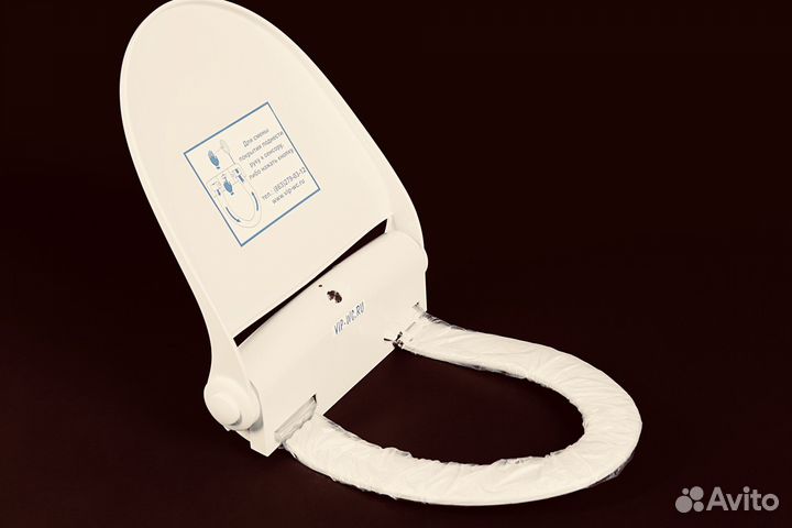 Крышка на стульчак накладок navisani сенсорная авт