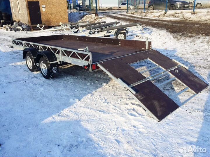 Легковой прицеп Müller Wagen 4.000x2.000 двухосный