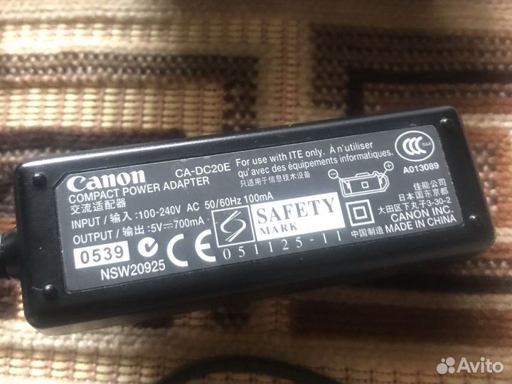 Фотоаппарат canon ixus i
