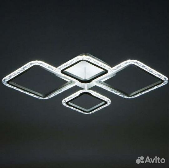 Люстра с пду 10020/4WT LED