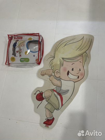 Новый коврик пазл fisher price