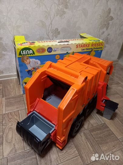 Машина детская игра мусоровоз