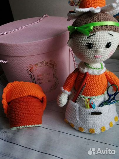 Кукла Ромашка - Рукодельница помощница