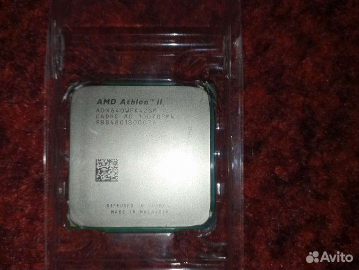 Amd athlon ii x4 640