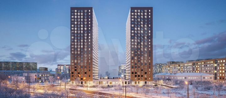 3-к. квартира, 78 м², 18/25 эт.