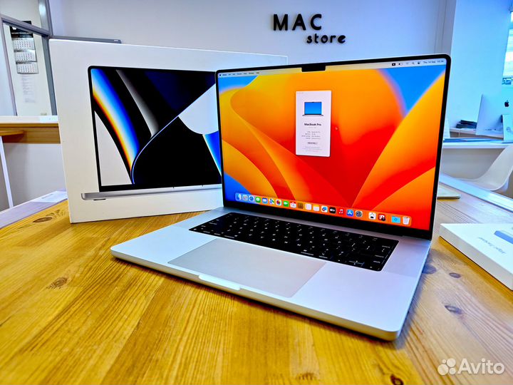 MacBook Pro 16 M1 Pro 16/1TB Silver Как Новый