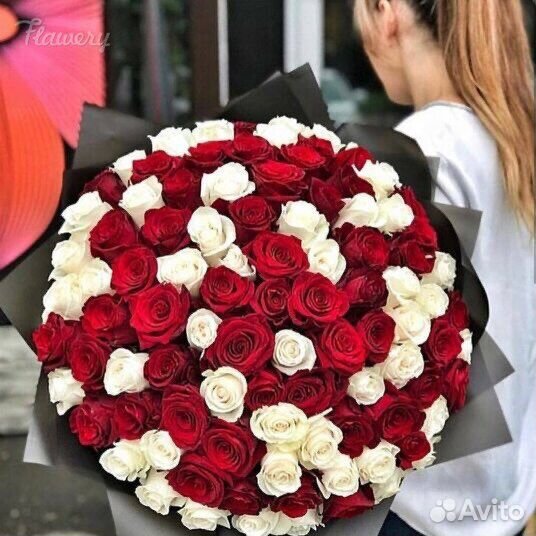 Розы цветы букеты 15 25 35 51 75 101 опт