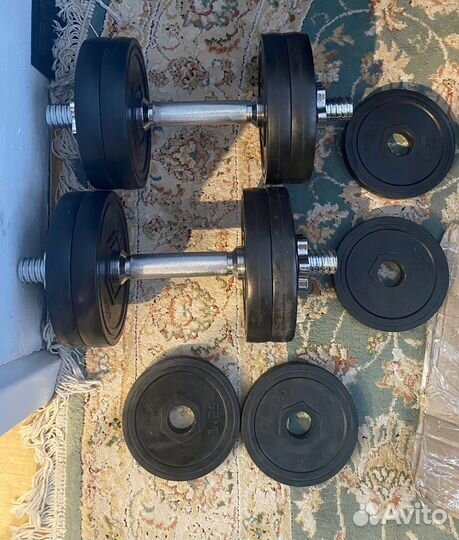 Гантели разборные