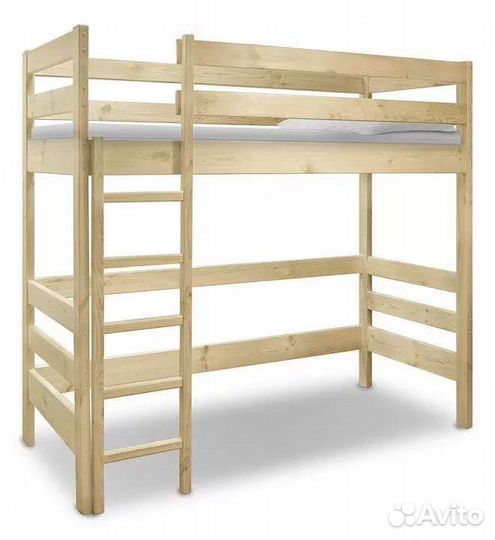 Детская кровать чердак