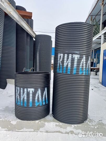 Пластиковая вставка колодца