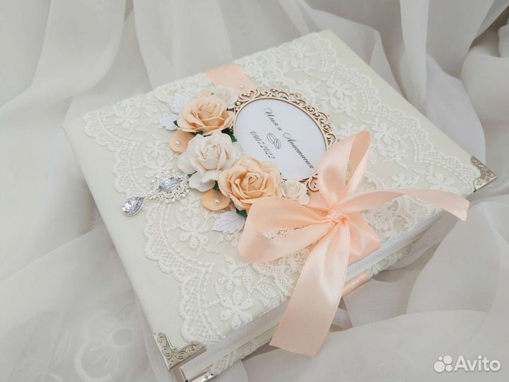 Свадебный фотоальбом, фотоальбом ручной работы