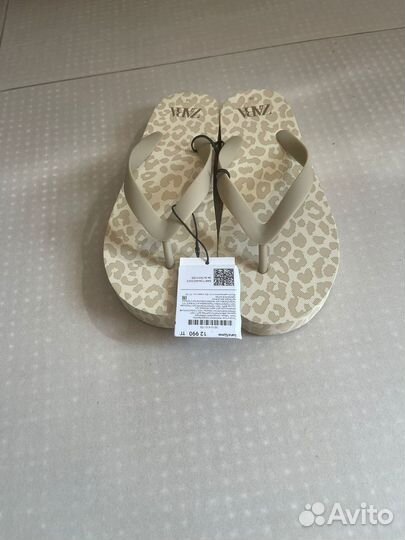 Шлепки женские Zara 38 размер