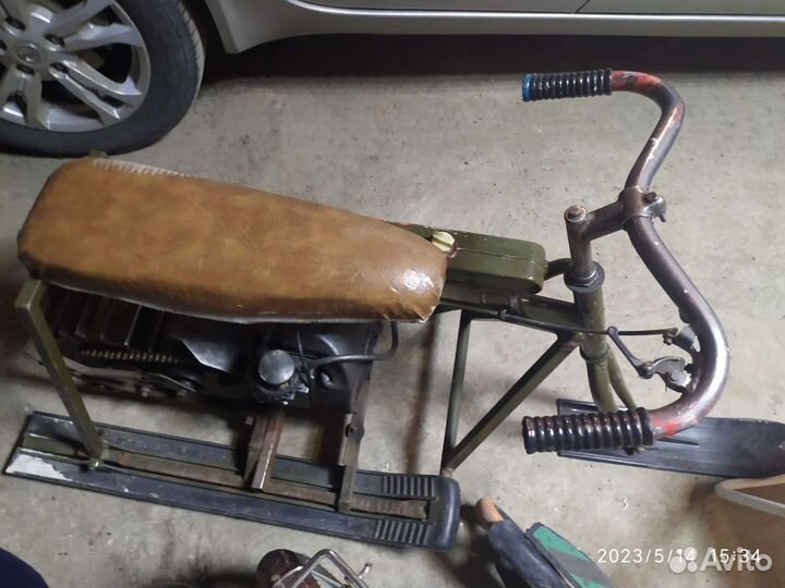 Самодельный снегокат