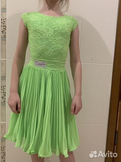 Платье для бальных танцев р 134 DanceVision