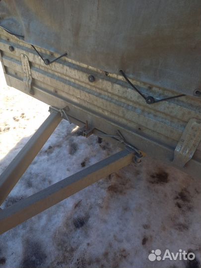 Прицеп легковой для снегохода бу