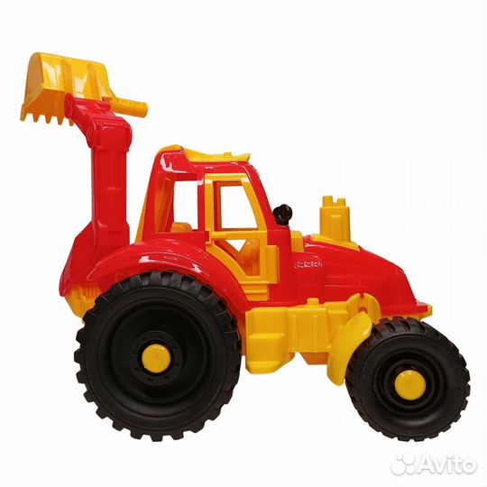 Игрушечный Трактор с ковшом Нордпласт 399