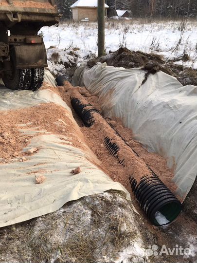 Въезд, заезд на участок, отсыпка, парковка
