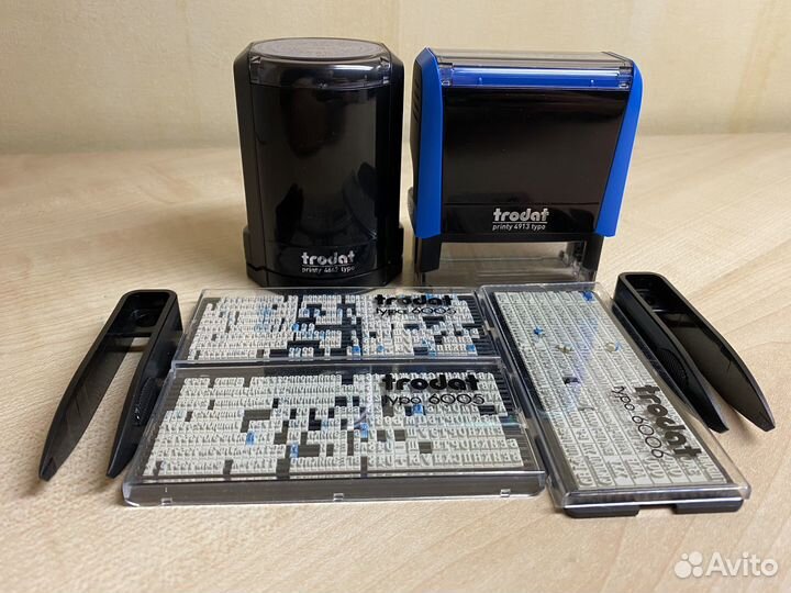 Печать самонаблрная и штамп Trodat