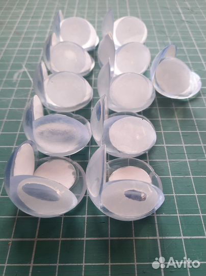 Силиконовые защитные накладки на углы 11 шт