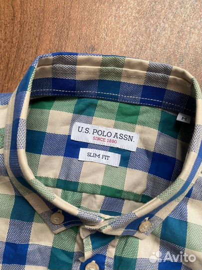 Us polo assn рубашка мужская оригинал 48 М