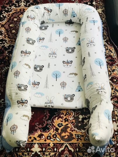 Кокон гнездышко для новорожденных для сна