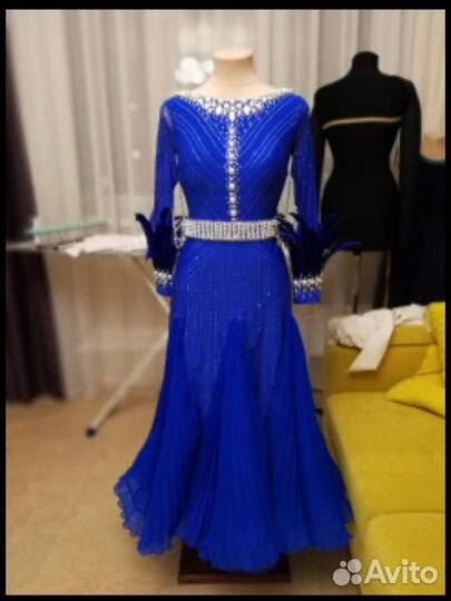 Платье для бальных танцев стандарт