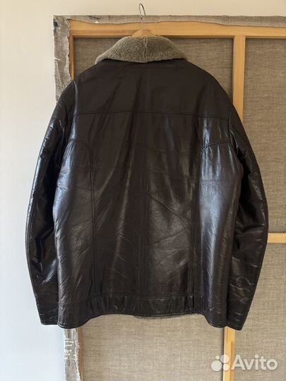 Куртка дубленка натуральная кожа и мех