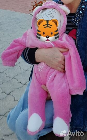 Комбинезон детский+шапочка