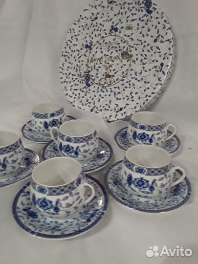 Наборы чайные, кофейные 6 персон, новые