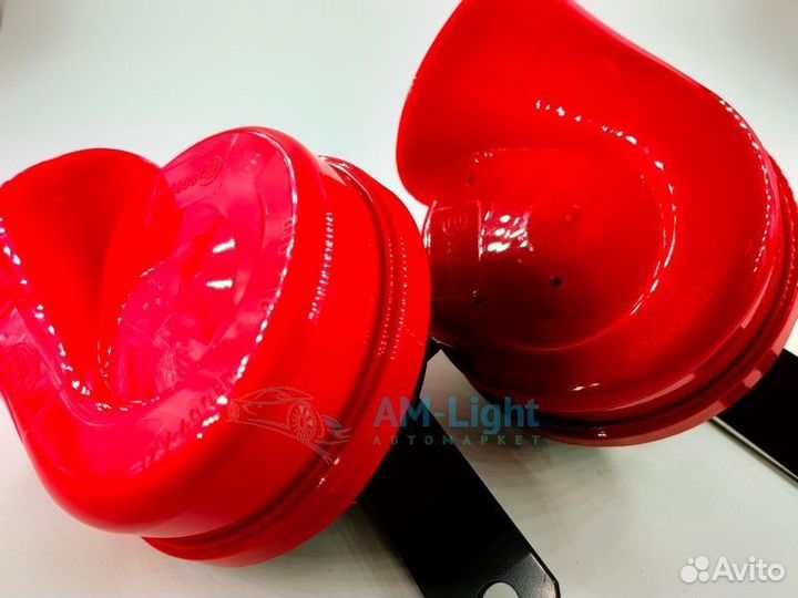 Звуковой сигнал 72W, 400/500 Hz, 105-118dB 2 шт