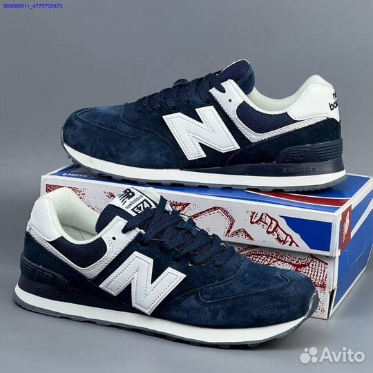 Кроссовки New Balance 574 Blue (Арт.29464)