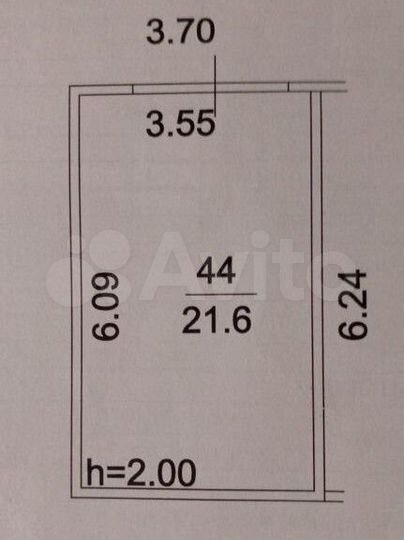 Гараж, 22 м²