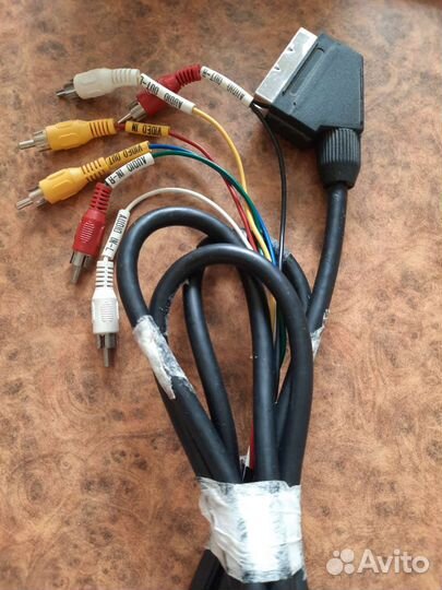 Кабели scart, провода тюльпаны