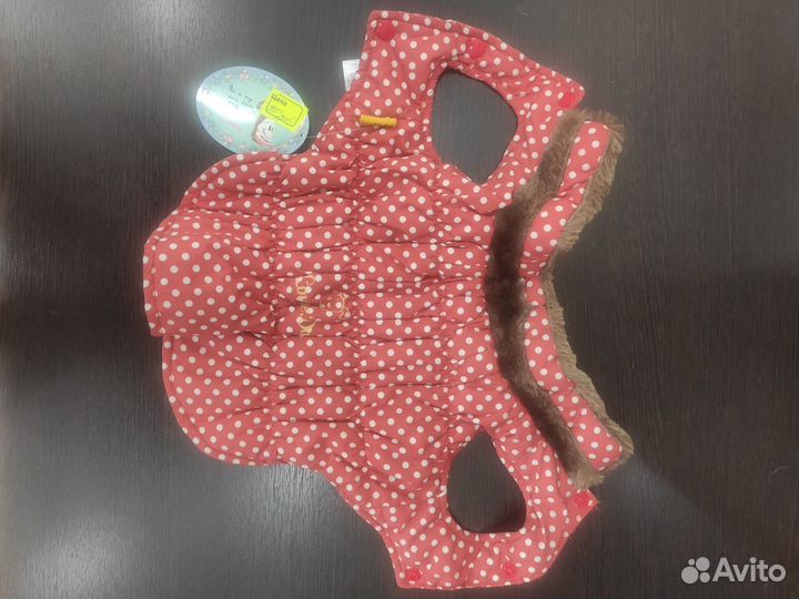 Куртка для собаки новая