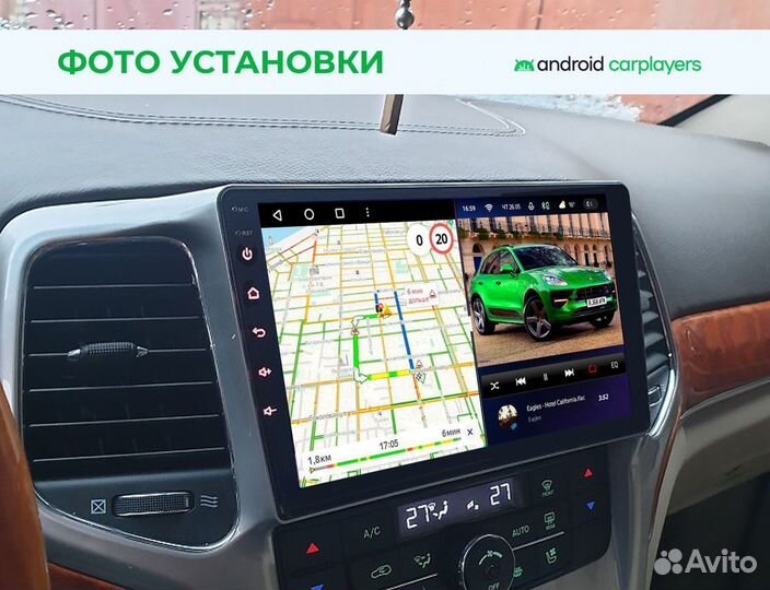 Topway m6pro 4/64 2K для Grand Cherokee 2008-13