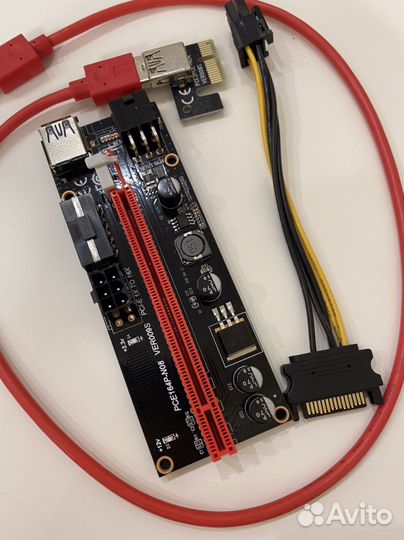 Райзер PCI-E Riser pce164p-N08 ver009S