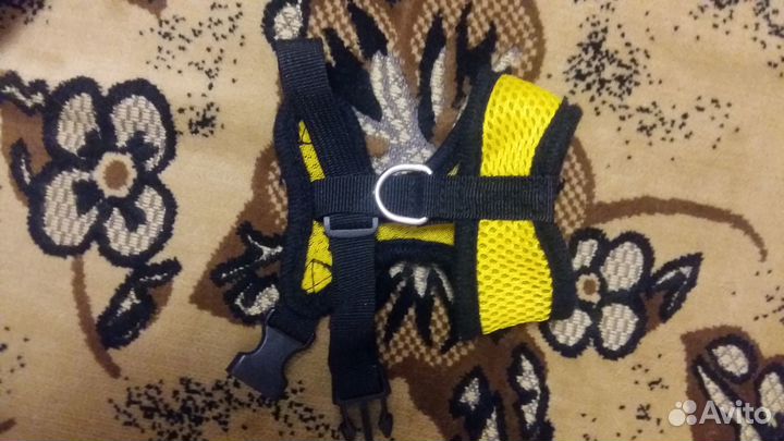 Шлейка для маленькой собаки новая