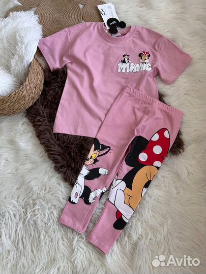 Футболка и лосины для девочки zara